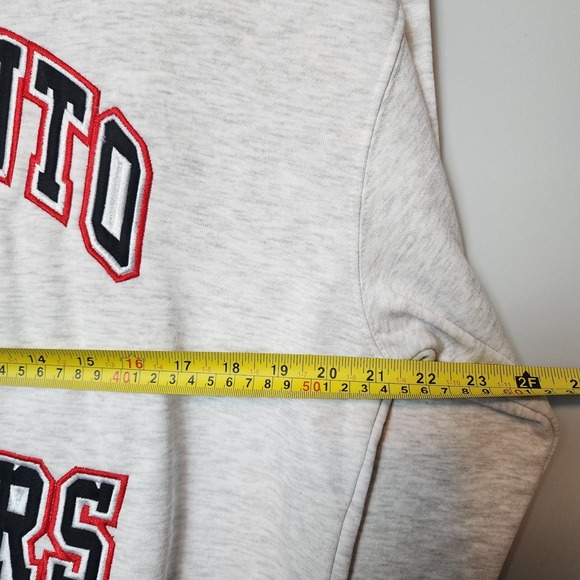 NBA Toronto Raptors Sweater Light Gray and Red Medium - Picture 14 of 16